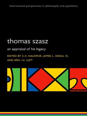 cover image of Thomas Szasz